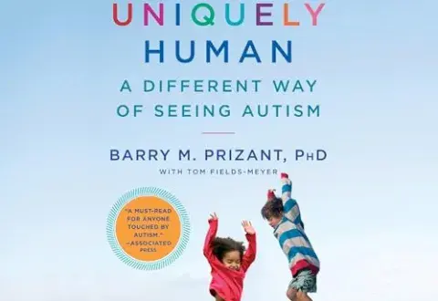 book cover of "uniquely human"