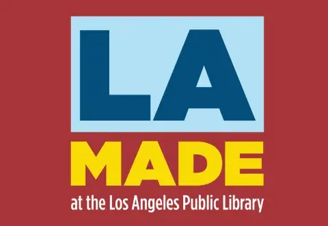 la made logo in red yellow and blue