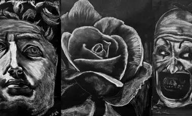 Chalk drawing for Teens