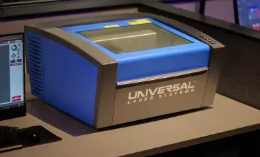 A laser cutter in the Octavia Lab
