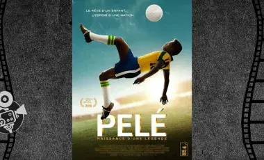 A person kicking a ball