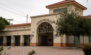 Exterior of Cypress Park Branch Library