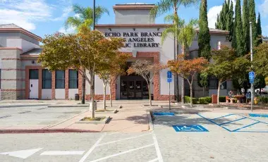 exterior of Echo Park Branch Library