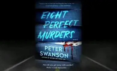"Eight Perfect Murders" book cover