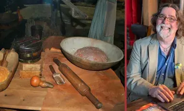 Richard Foss and a 19th century meal
