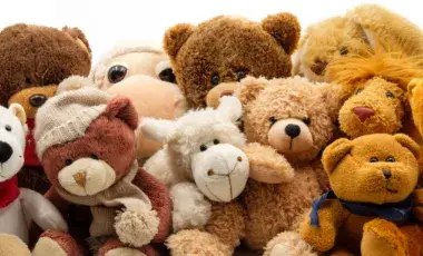 Several stuffed animals