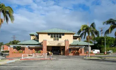 Exterior of Palms Rancho Branch Library