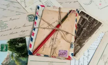 assorted vintage postcards