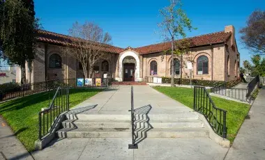 Exterior of R.L. Stevenson Branch Library
