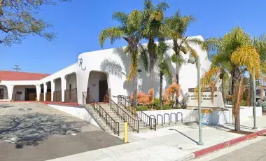 Exterior of San Pedro Branch Library