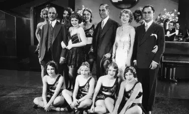 historic group photo of actors