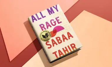 Book cover for 'All my Rage" by Sabaa Tahir