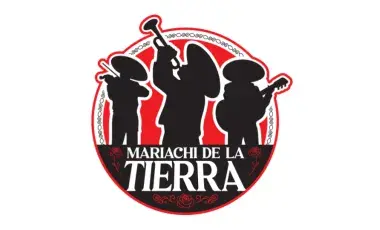 Logo for the Cleveland High School Mariachi Band a sillouette of musicians