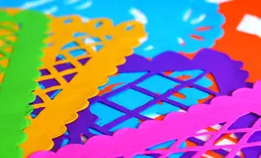 colorful papel picado crafts 