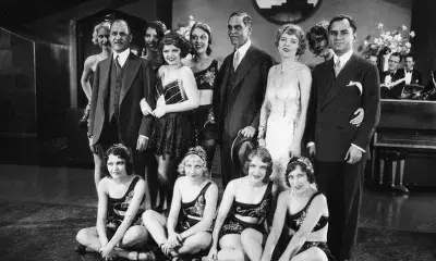 historic group photo of actors