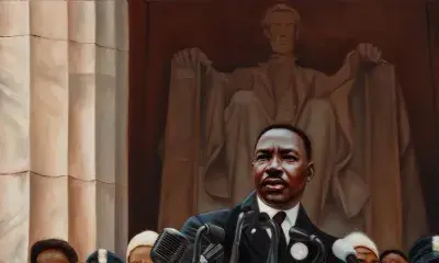 Illustration of Dr. Martin Luther King, Jr.