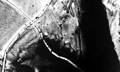 black and white abstract close up