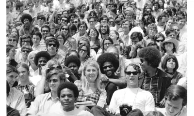 historic photo of students seated outdoors