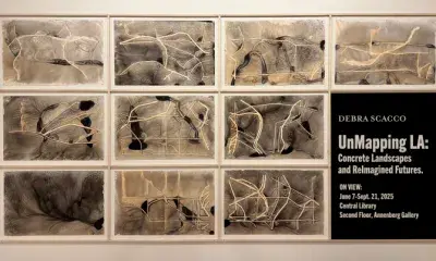 grid of images with text "UnMapping LA: Concrete Landscapes and ReImagined Futures"