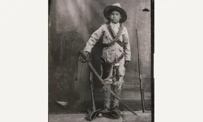 Ernesto Pena, Age 13 Mexico, ca. 1910–1918, Gelatin silver photographic postcard