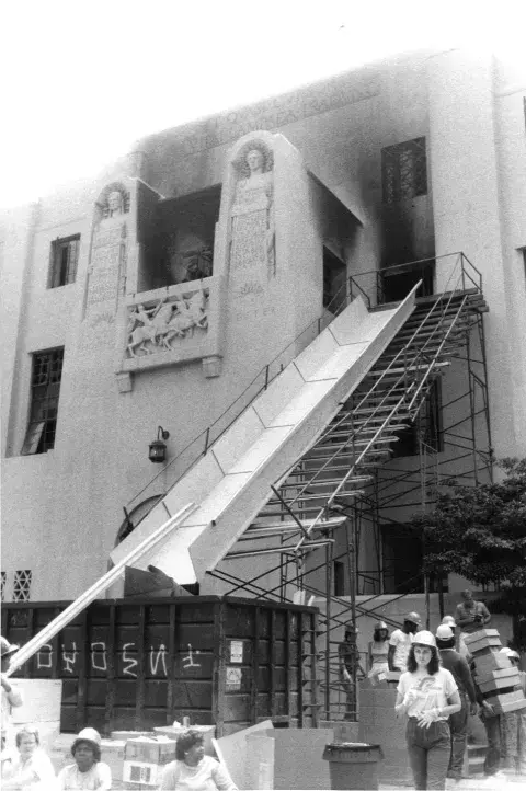 Central Library Book Chute 