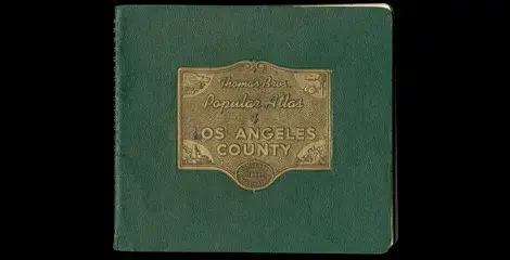 Cover of 1946 Thomas Street Guide