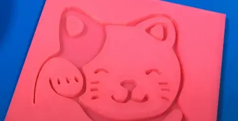 3D printed image