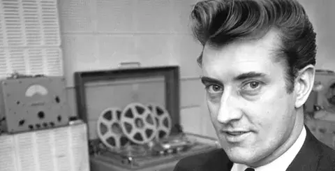 Joe Meek at his home recording studio, 1960s