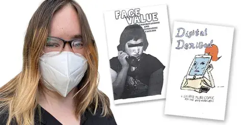 Writer Alice Wynne and her zines, Face Value and Digital Demigod