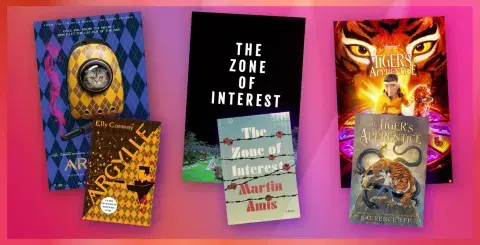 Collage of films and their adapted books