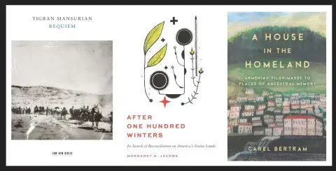 Three books of many about stolen lands and the Aremenian Genocide