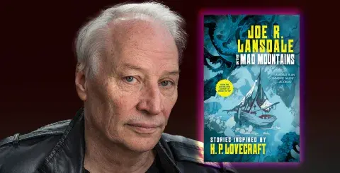 Author Joe R. Lansdale and his latest short story collection, In the Mad Mountains