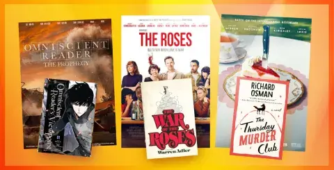Collage of films adapted from books