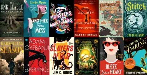 Collage of favorite books