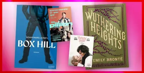 Collage of films and their adapted books
