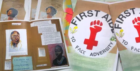 2 zine covers