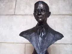 HARLEY BURR ALEXANDER BUST , NEBRASKA STATE CAPITOL