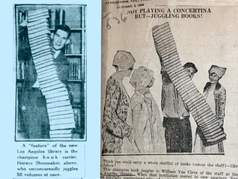 Los Angeles Herald and Lankershim Press ads