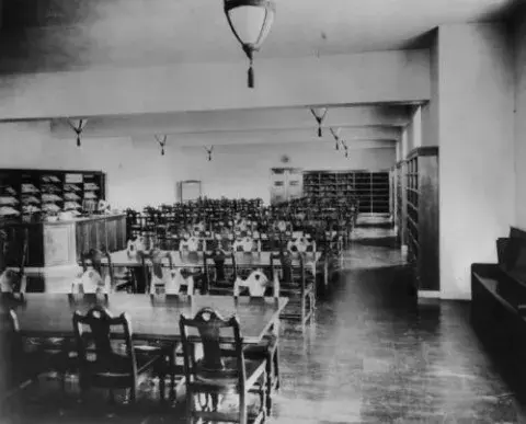 Newspaper Room at Central Library