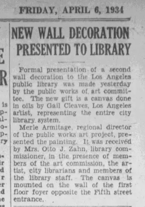 daily newspaper from 1934