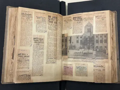  Faith Holmes Hyers’ Publicity Department scrapbooks