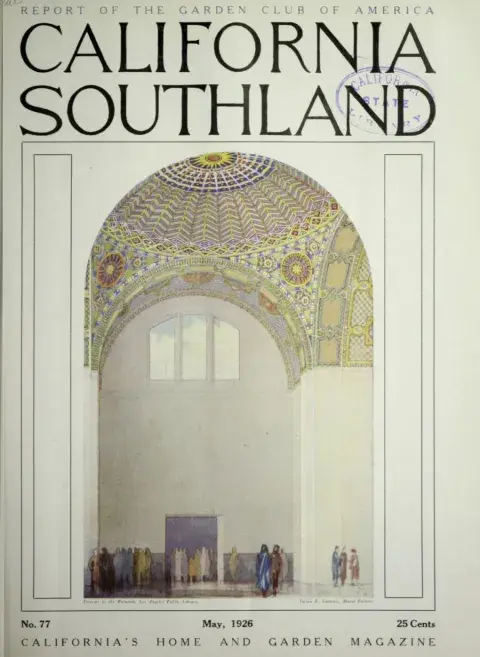 A rendering of Central Library’s rotunda