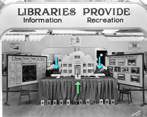 California Library Association exhibit