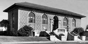 Exterior of the Cahuenga Branch Library