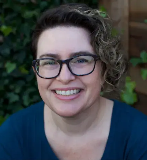 Librarian Danielle Ball