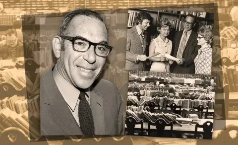 Ernest Siegel, Central Library Director from 1960 to 1975.