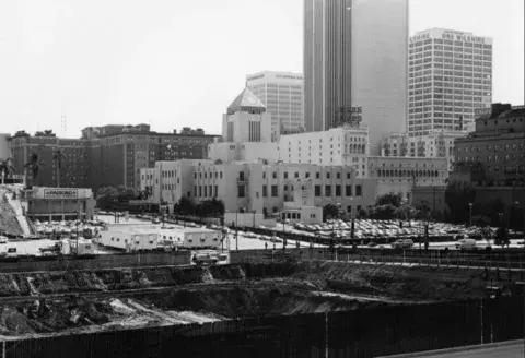 View of Central Library in October 1974