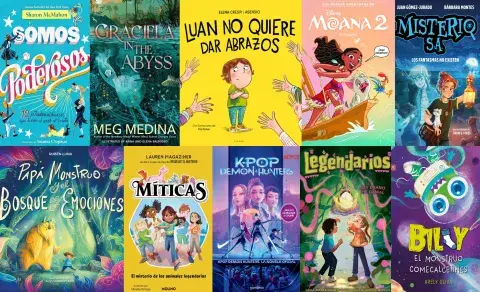 collage of 10 book covers