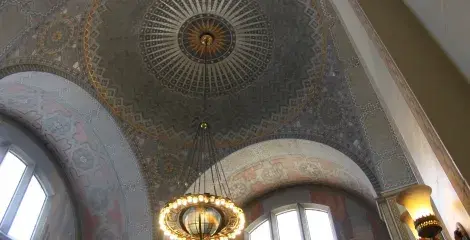 The Rotunda of the Los Angeles Central Public Library.