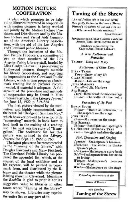 Article in ALA’s The Booklist